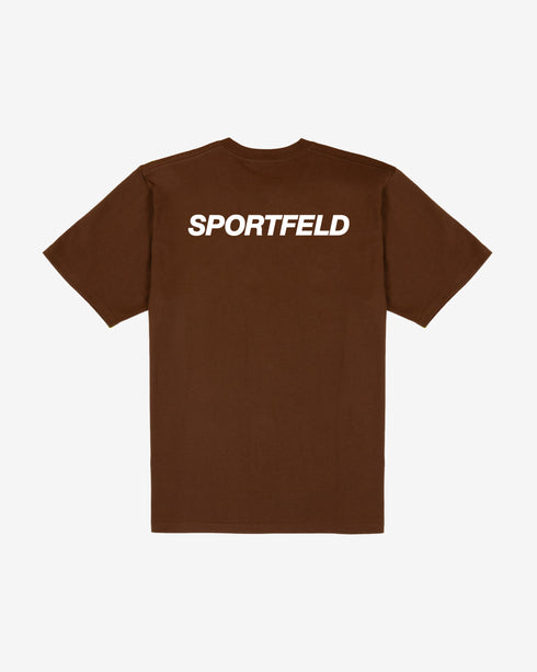 Sportfeld Basic T-Shirt - Brown