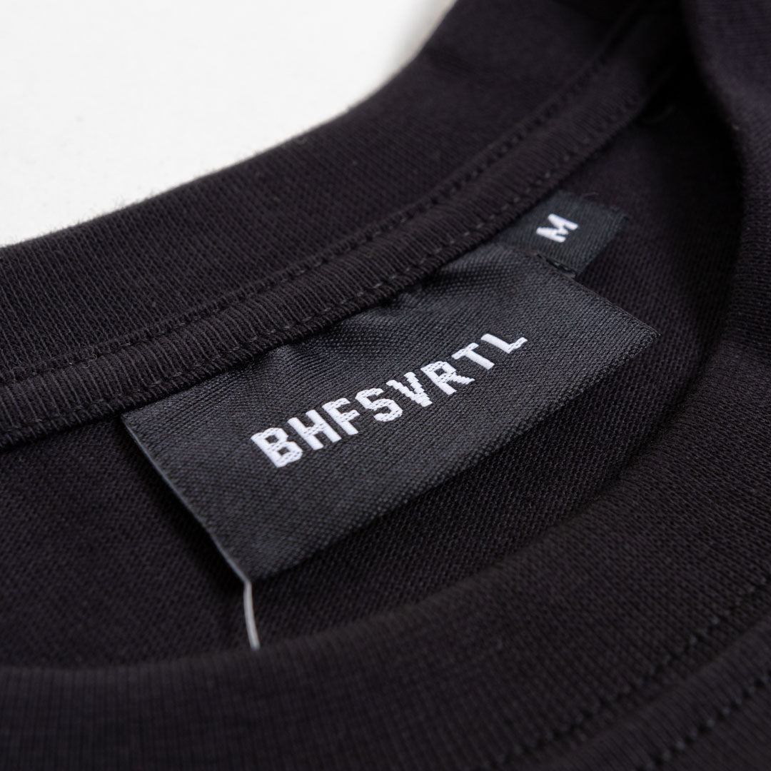 BHFSVRTL Classic Center T-Shirt - black – Section Store